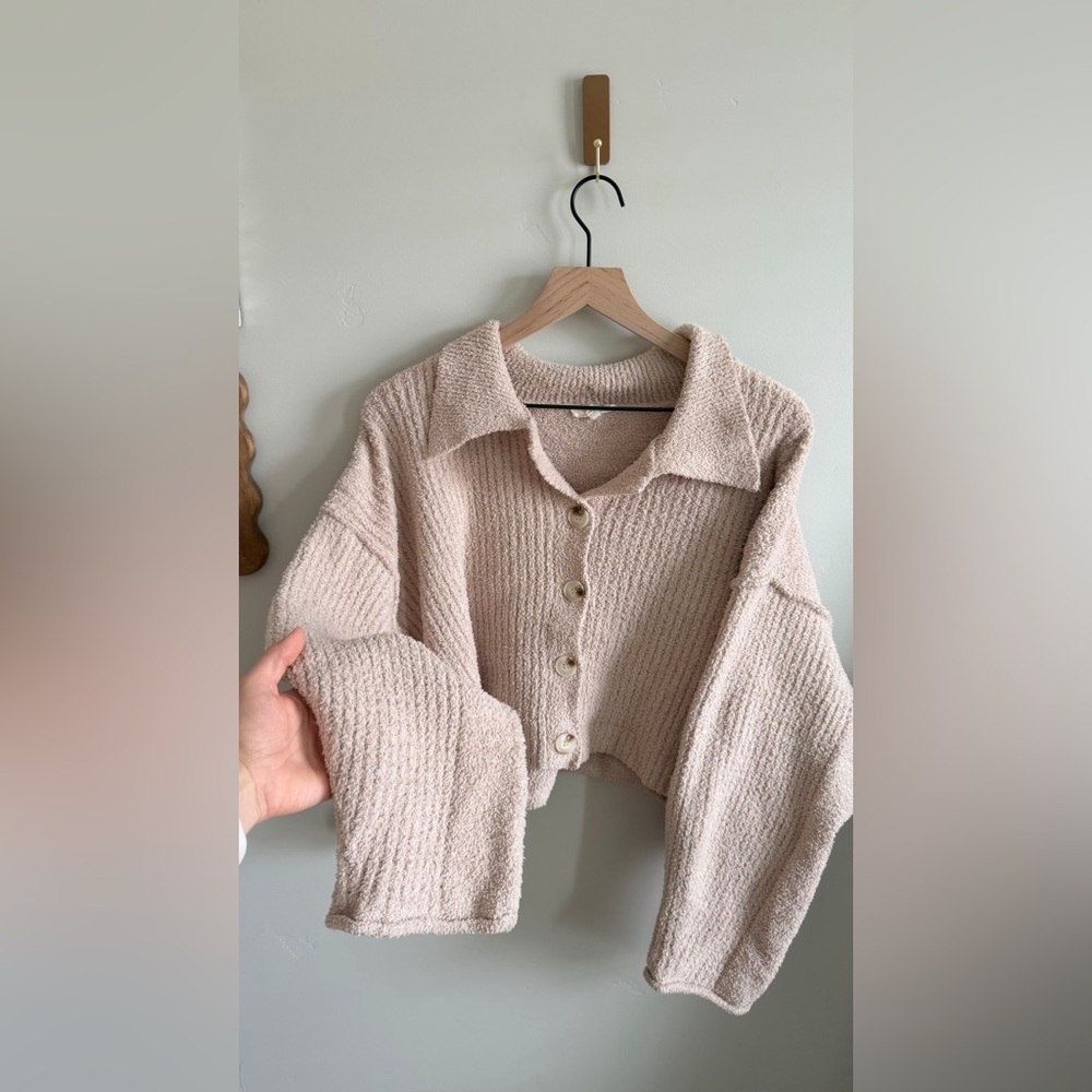 Entro Cozy Button Cardigan - Picture 5 of 5